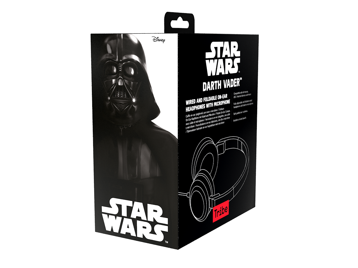 Star Wars Darth Vader Foldable Headphones