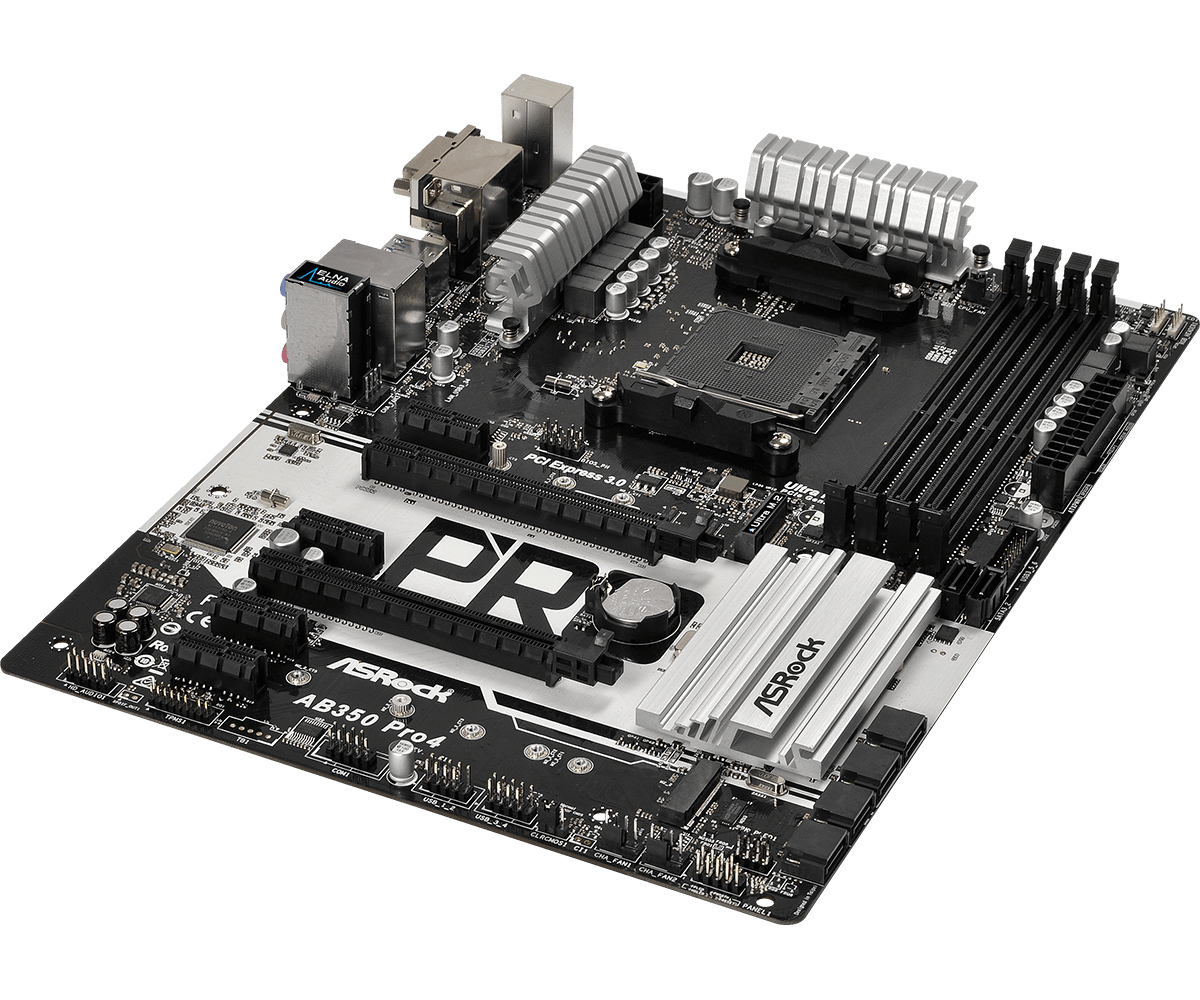 Asrock ab350 pro4 не включается