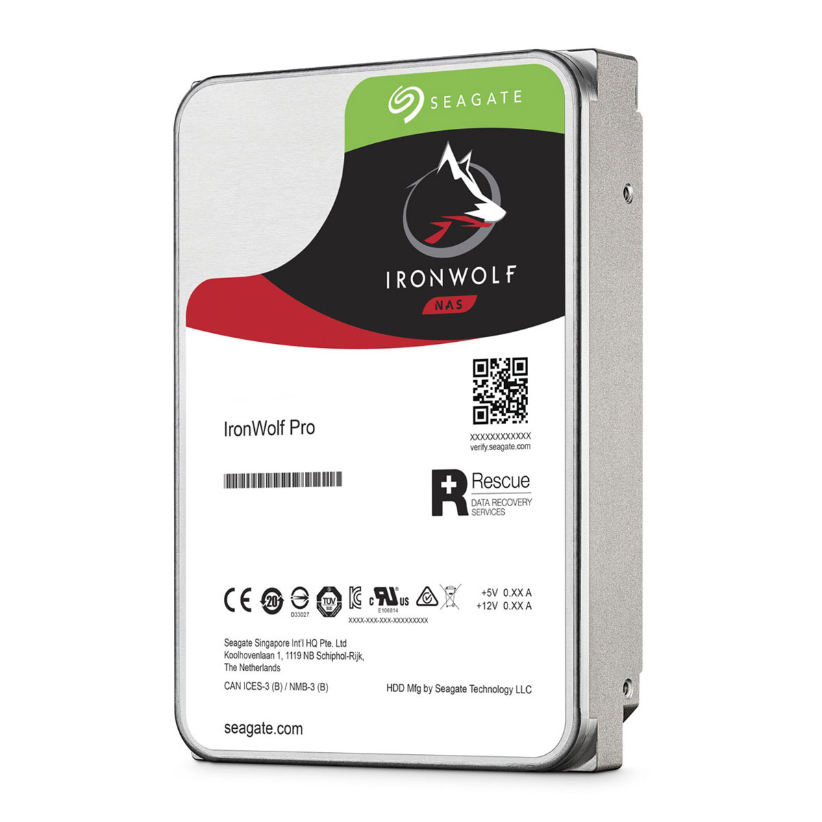 6TB Seagate IronWolf Pro 3.5-inch 7200RPM SATA III 6Gbps 256MB Cache ...